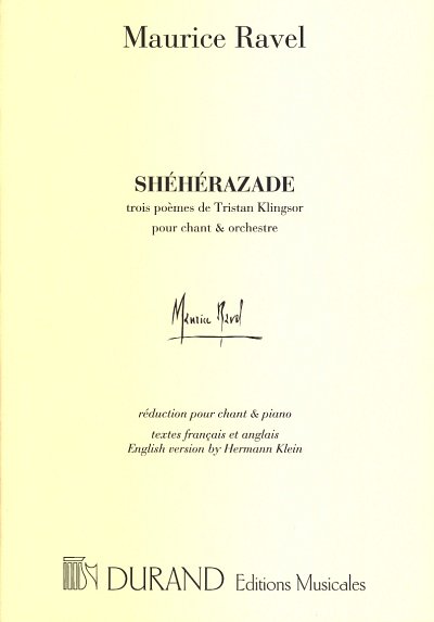 M. Ravel: Shéhérazade, GesOrch (KA)