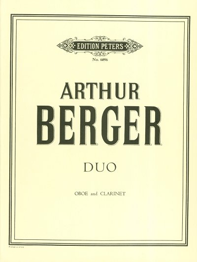AQ: A.V. Berger: Duo, ObKlr (Sppa) (B-Ware)