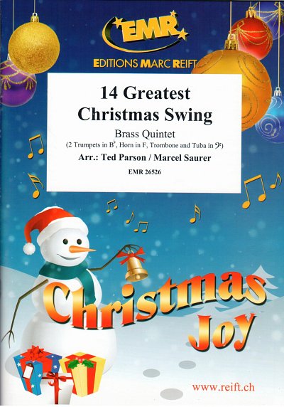 T. Parson: 14 Greatest Christmas Swing, Bl