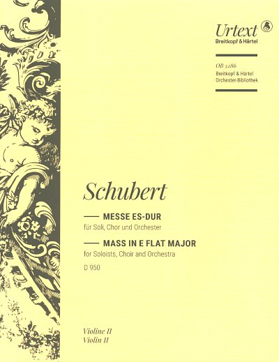 F. Schubert: Messe Es-Dur D 950, GsGchOrch (Vl2)