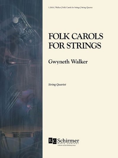 G. Walker: Folk Carols For Strings, 2VlVaVc (Pa+St)
