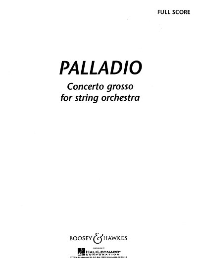 K. Jenkins: Palladio Concerto grosso for string orchestra
