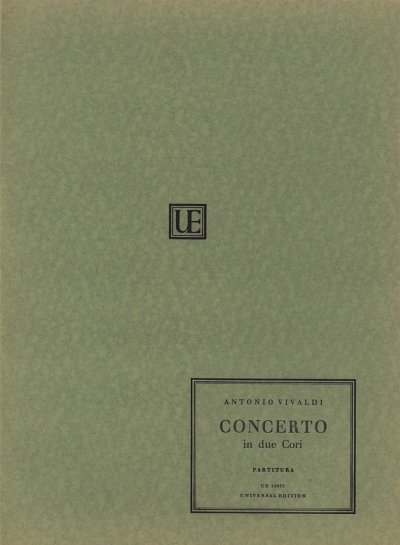 A. Vivaldi: Concerto RV 585  (Part.)