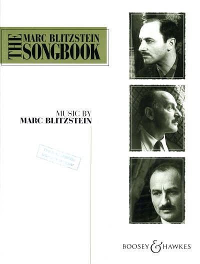 Blitzstein, Marc: The Marc Blitzstein Songbook