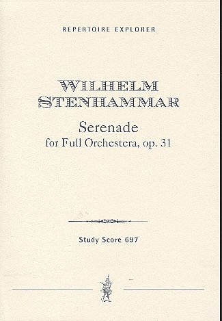 Serenade op.31 für Orchester, Sinfo (Stp)