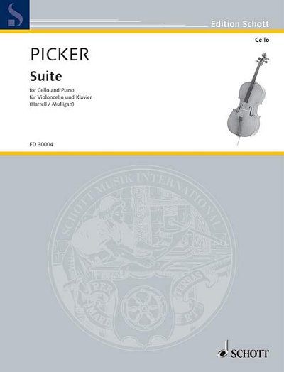 P. Tobias: Suite für Violoncello und Klavier, VcKlav (Pa+St)