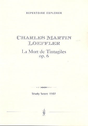 La mort de Tintagiles op.6 für Orchester, Sinfo (Stp)