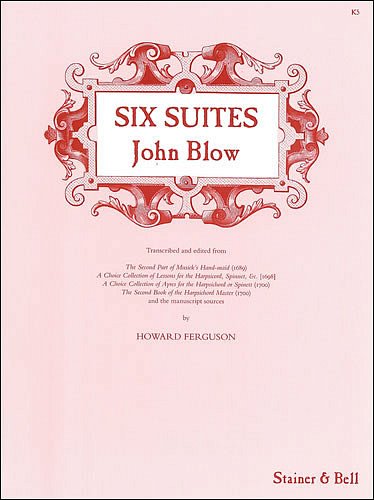 J. Blow: Six Suites, Klav/Cemb/Or