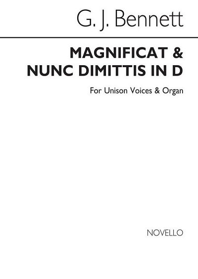 Magnificat And Nunc Dimittis In D, Ch1Org (Chpa)