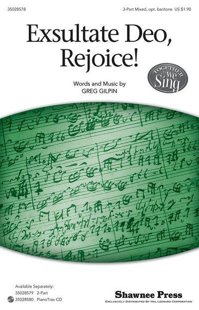 G. Gilpin: Exsultate Deo, Rejoice!, Ch3Klav (Chpa)
