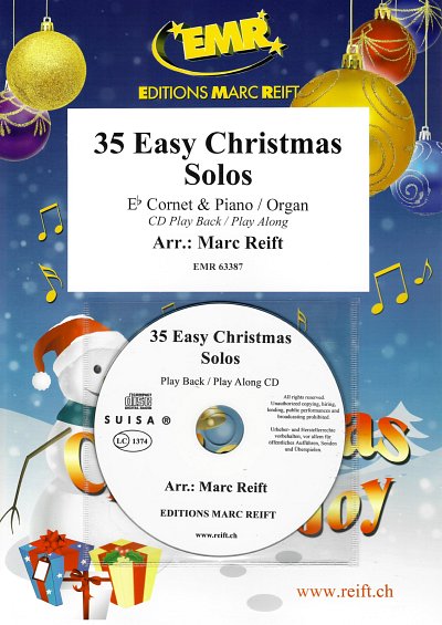 DL: M. Reift: 35 Easy Christmas Solos, KornKlav/Org