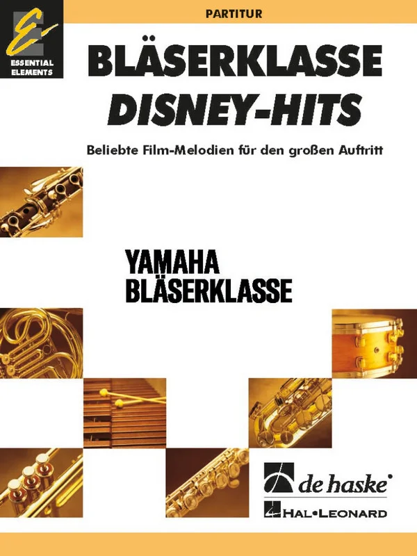 M. Jeanbourquin: BläserKlasse Disney-Hits, Blaso (Part.) (0)