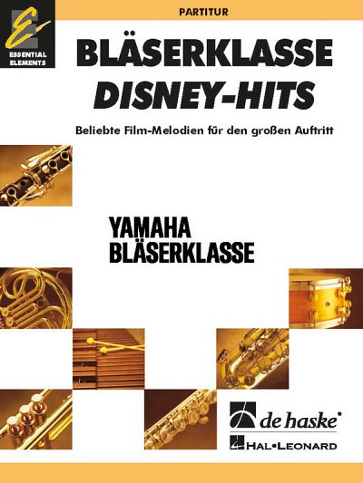M. Jeanbourquin: BläserKlasse Disney-Hits, Blaso (Part.)