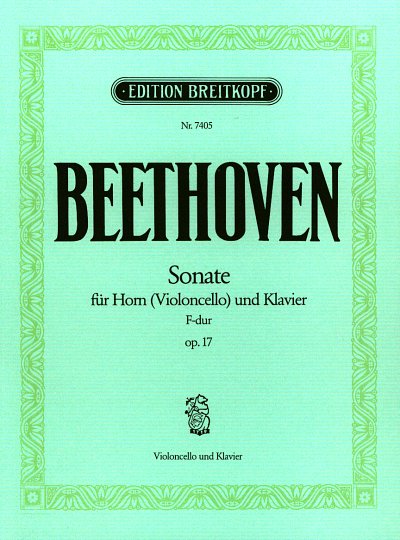L. v. Beethoven: Sonate F-Dur Op 17