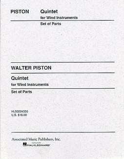 W. Piston: Quintet for Wind Instruments (1956) (Stsatz)