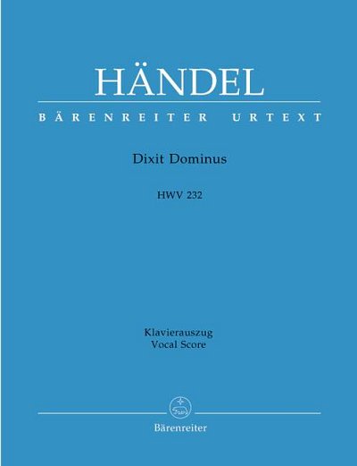 G.F. Haendel: Dixit Dominus HWV 232, 5GesGch5trBc (KA)