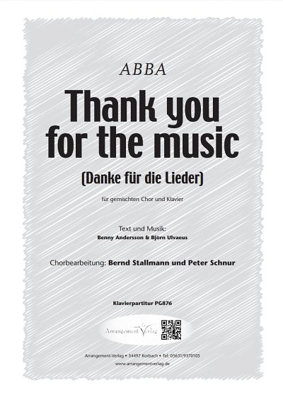 ABBA: Thank you for the Music, GchKlav (Klavpa)