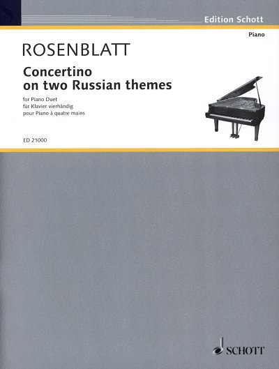 A. Rosenblatt: Concertino on two Russian themes , Klav4m
