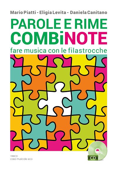 M. Piatti: Parole e rime CombiNote, Ges/Mel (+CD)