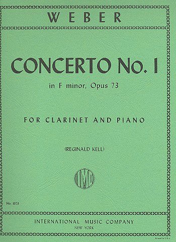 C.M. von Weber: Concerto N. 1 Fa M. Op. 73 (Kell) (Bu)