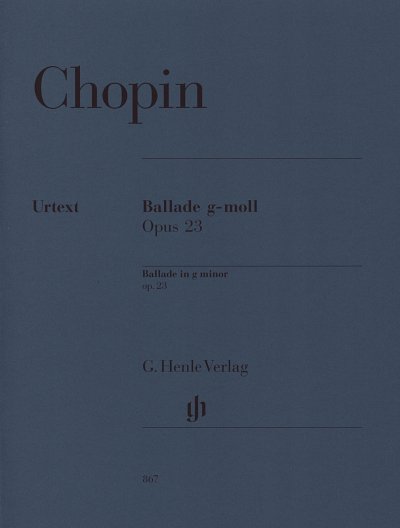 F. Chopin: Ballade g-Moll op. 23, Klav