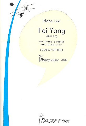Fei Yang for accordion, 2 violins, viola (Pa+St)