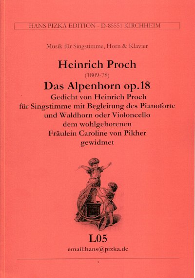 P. HEINRICH: Das Alpenhorn op.18, Viola