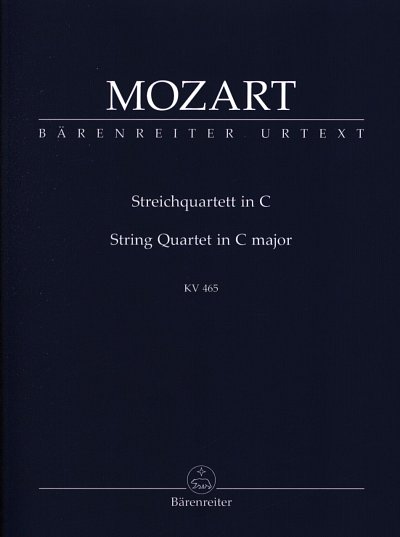 W.A. Mozart: Streichquartett C-Dur KV 465, 2VlVaVc (Stp)