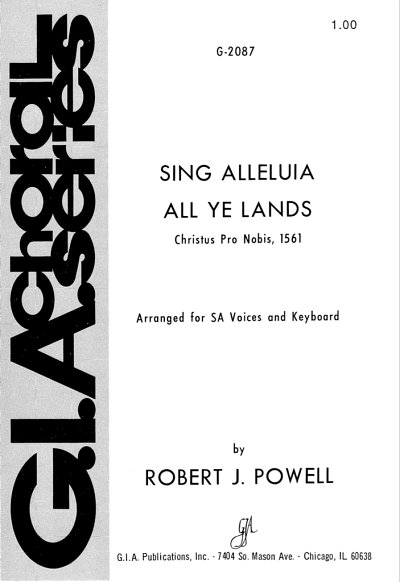 R.J. Powell: Sing Alleluia, All Ye Lands, FchKlav