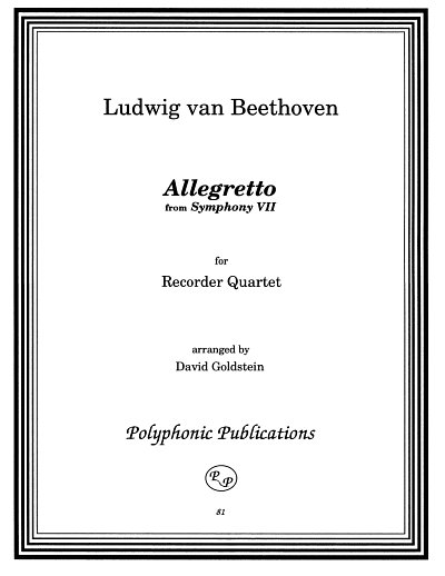 L. v. Beethoven: Allegretto (Sinfonie 7)