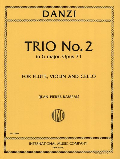 F. Danzi: Trio N. 2 Sol Op. 71