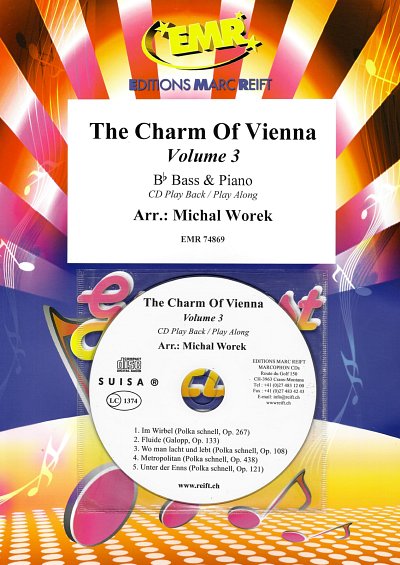 M. Worek: The Charm Of Vienna Volume 3, TbBKlav (+CD)