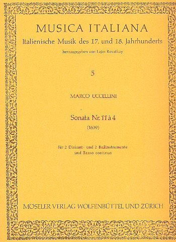 M. Uccellini: Sonata 11 A 4 (1639) Musica Italiana 5