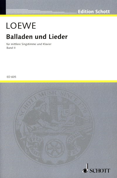 C. Loewe: Balladen und Lieder , GesMKlav