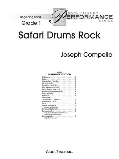 J. Compello: Safari Drums Rock
