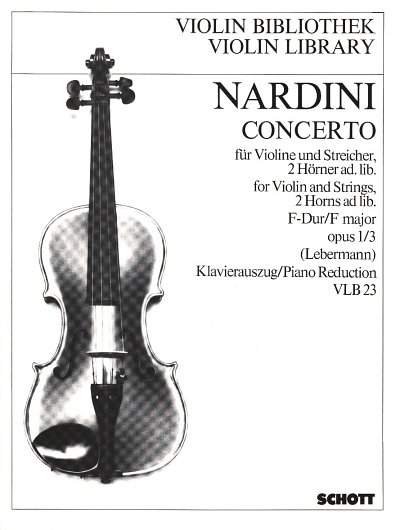 P. Nardini: Konzert F-Dur op.1,3 , VlKlav (KlavpaSt)