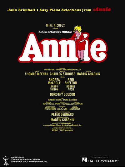 Annie (Broadway), Klav