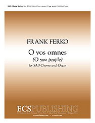 F. Ferko: O vos omnes, Gch3Org (Part.)
