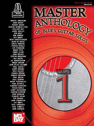 Master Anthology Of Blues Guitar Solos Volume On (+OnlAudio)