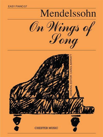 F. Mendelssohn Barth: On Wings Of Song (Easy Piano No (Chpa)