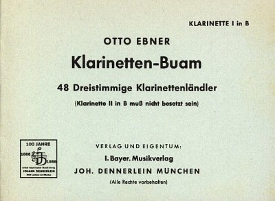 Ebner O.: Klarinetten Buam