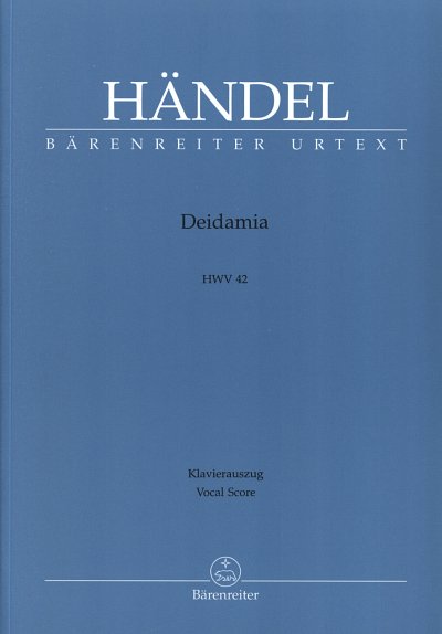 G.F. Händel: Deidamia HWV 42, GsGchOrch (KA)