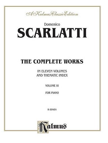 D. Scarlatti: The Complete Works, Volume III, Klav