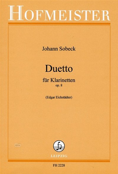 Duett op.8 für 2 Klarinetten (Pa+St)