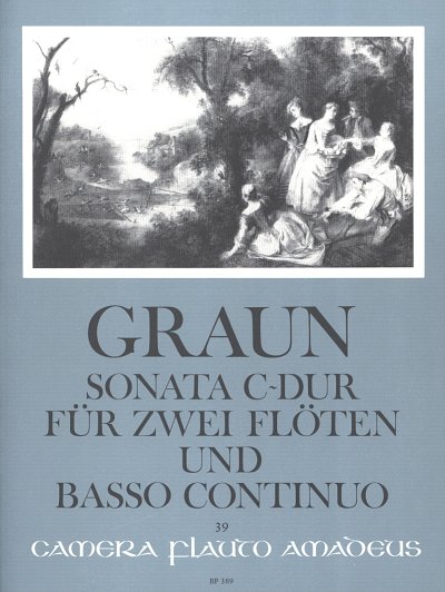 C.H. Graun: Sonate C-Dur (Pa+St)