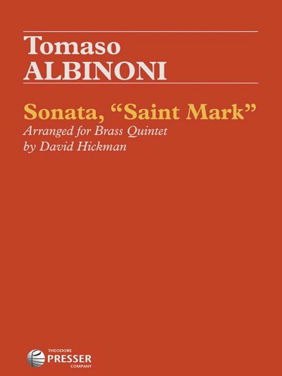 T. Albinoni: Sonata, "Saint Mark"