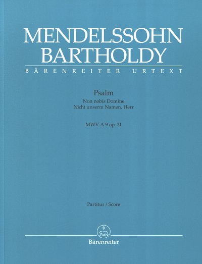 F. Mendelssohn Barth: Psalm, GsGchOrch (Part.)