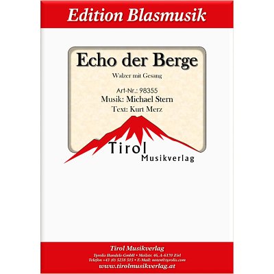 M. Stern: Echo der Berge, GesBlaso