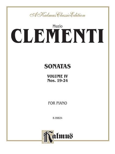 M. Clementi: Piano Sonatas, Volume IV, Klav