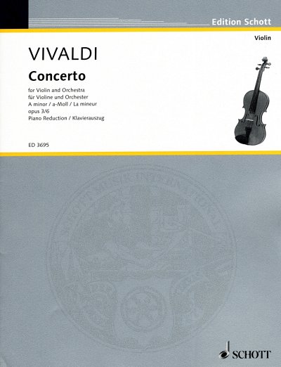 A. Vivaldi: Concerto für Violine und Orch, VlKlav (KlavpaSt)